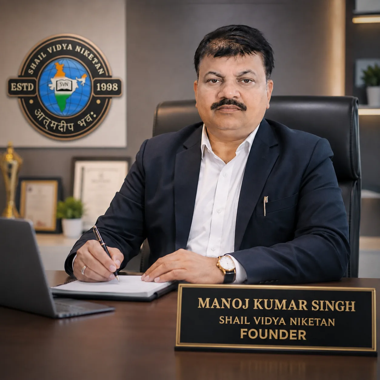 Dr. Manoj Kumar Singh, Founder of Shail Vidya Niketan
